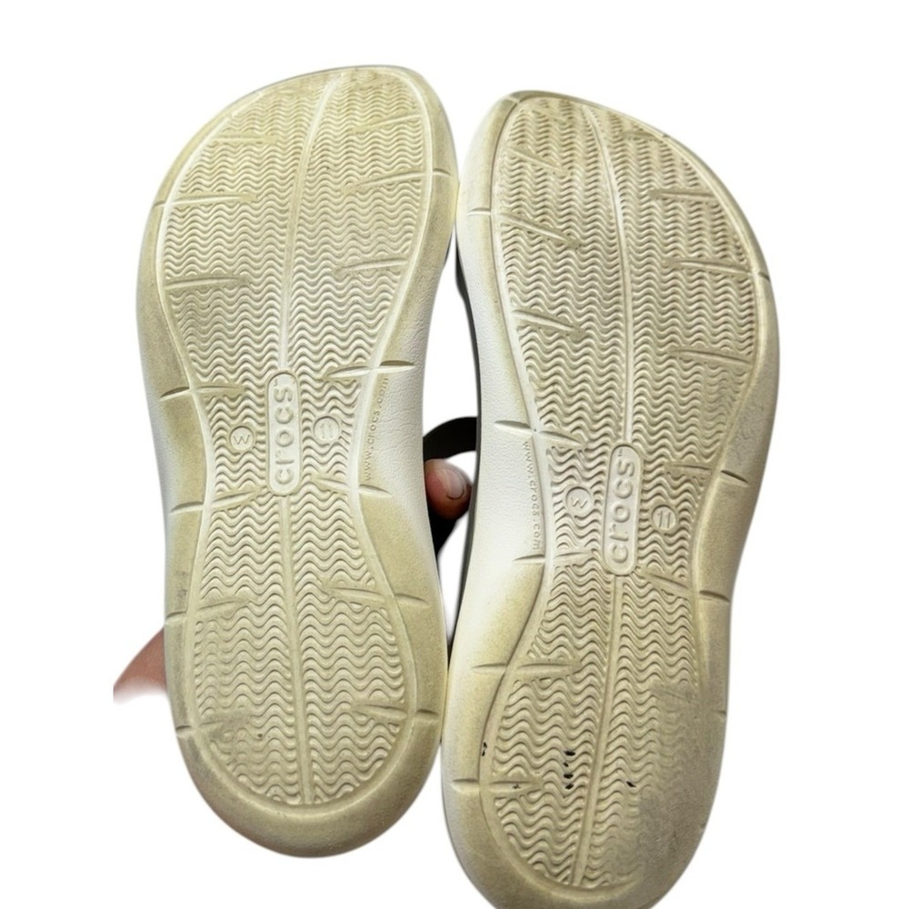 Crocs Swiftwater Sandals Size 11 Summer Beach Vacation Coastal - Picture 5 of 6